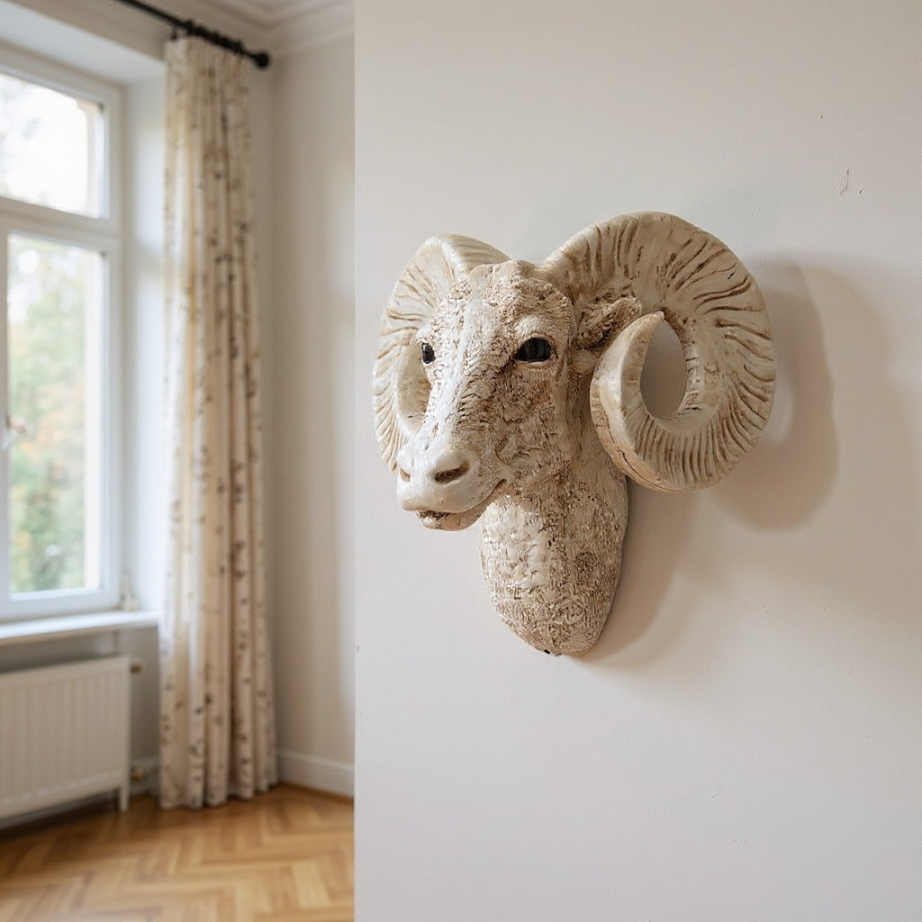 Deer Head Wall Sculpture