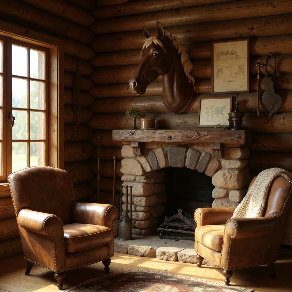 Horse Head Wall Sculpture