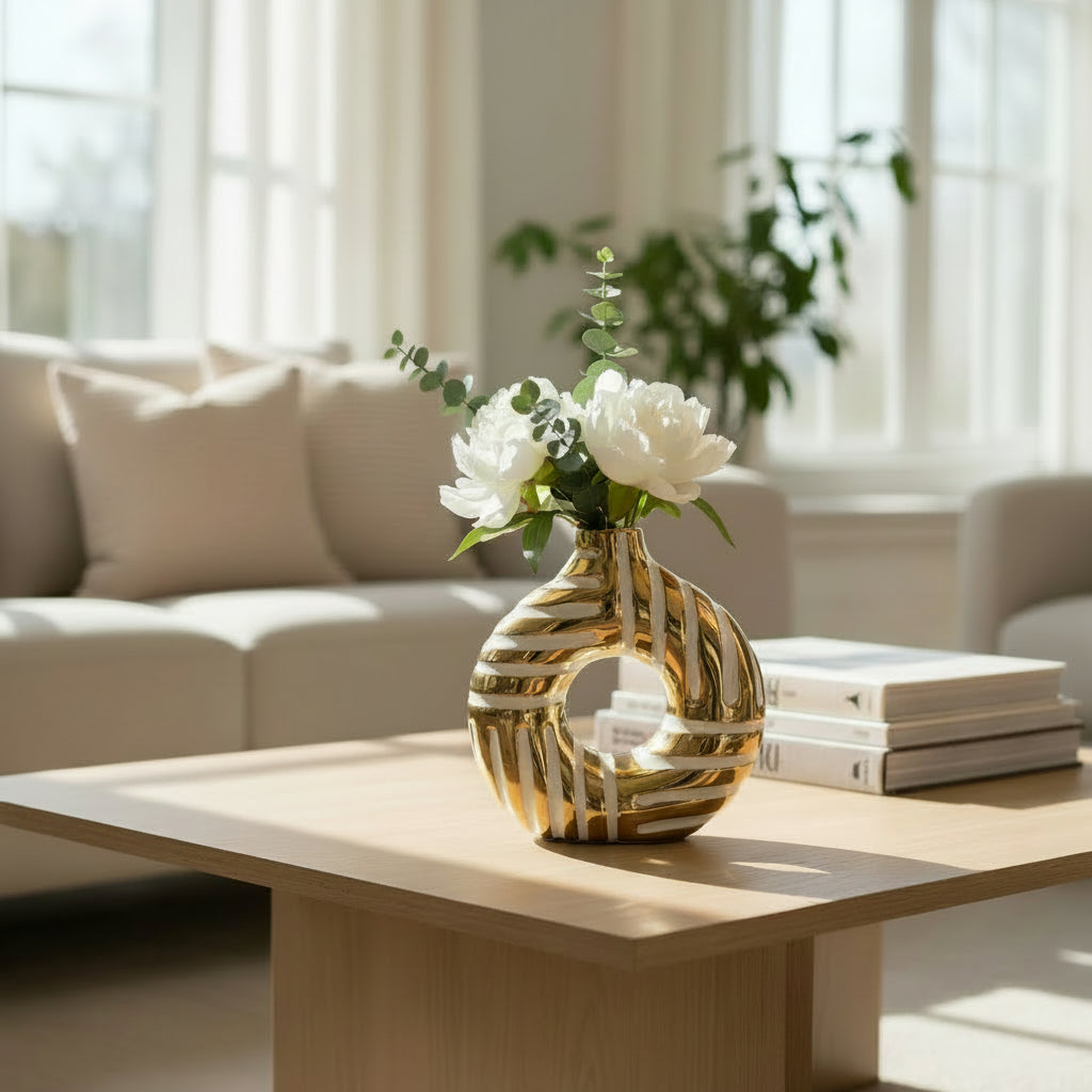 Striped Solaris Vase