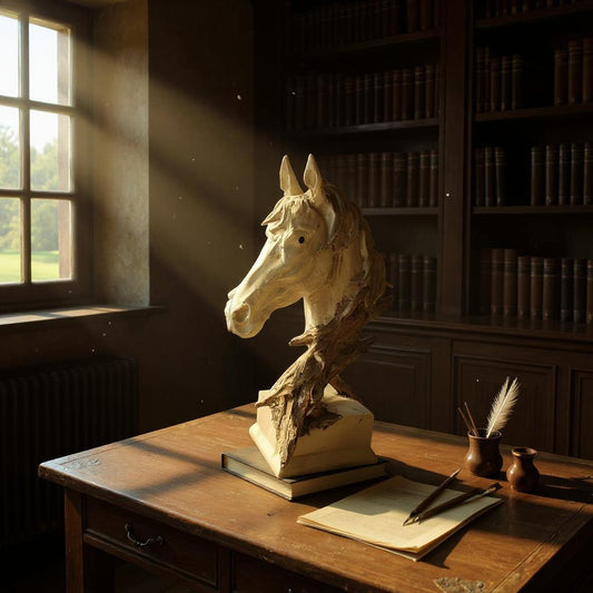 Horse Head Sculpture