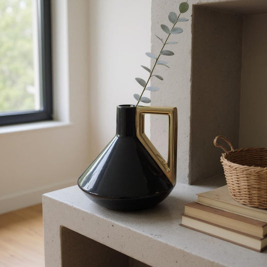 Midnight Glamour Vase