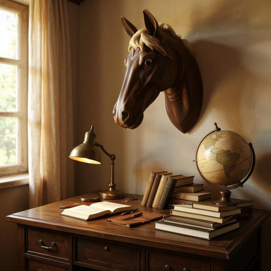 Horse Head Wall Sculpture
