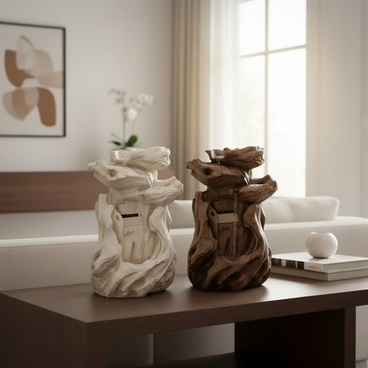 Cascading White Fountain