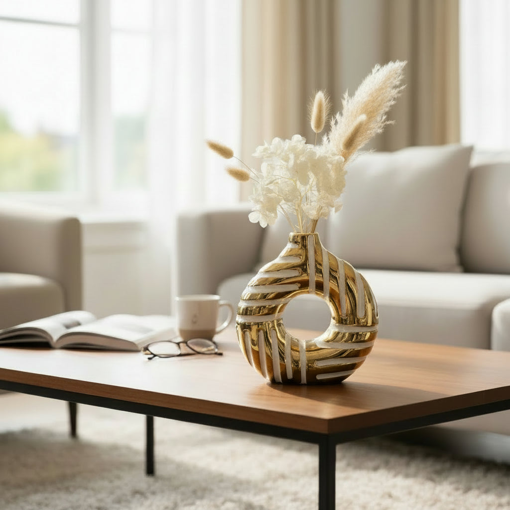 Striped Solaris Vase