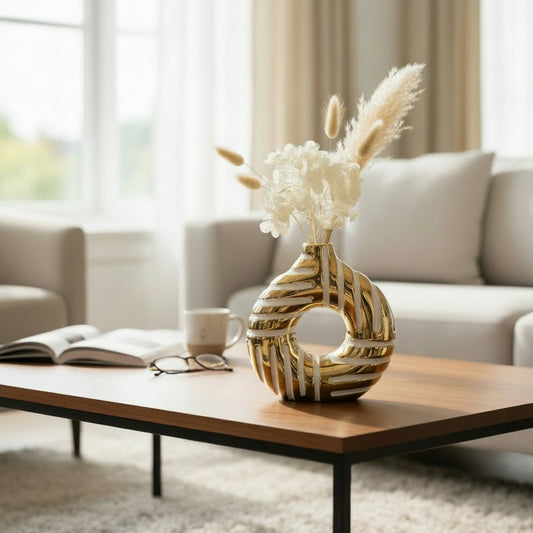 Striped Solaris Vase