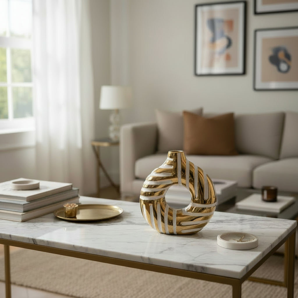 Striped Solaris Vase